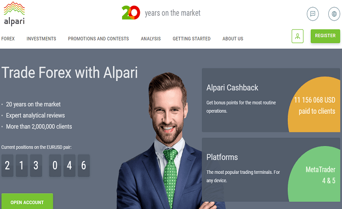 Alpari Review Choose The Currency You Want To Use For Your Account