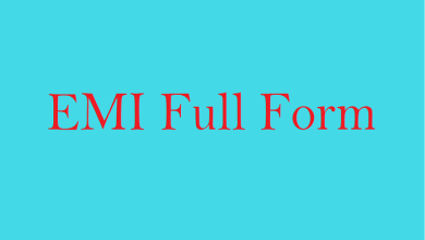 EMI Full Form in English